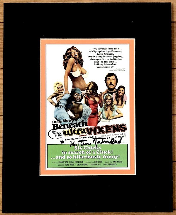 Kitten Natividad Autographed Photo